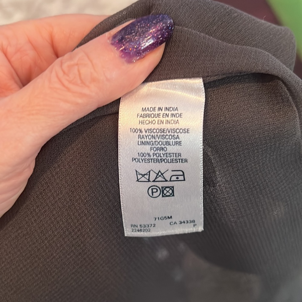 🎉 French Connection size 2 grey with sequins tank mini dress 🎉 - Picture 8 of 12